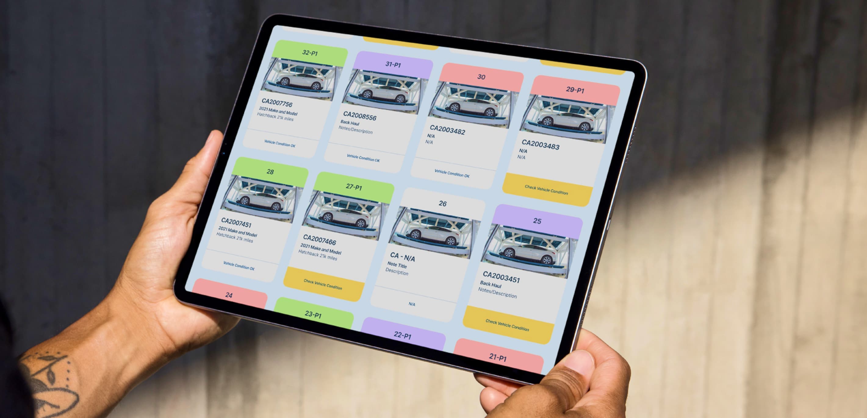 the codelab303 Carvana BlueSkies app
